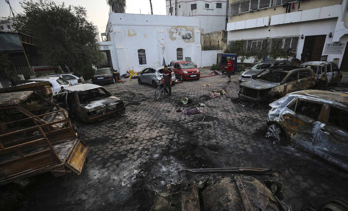 Gaza hospital blast 10-18-23