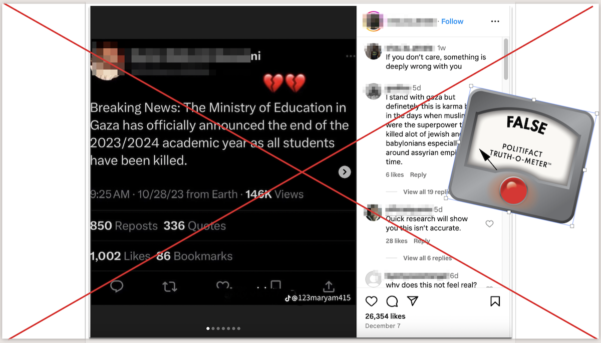 Gaza schools screenshot