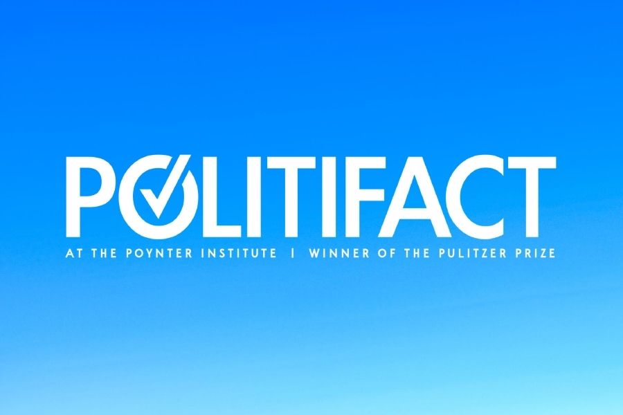politifact logo generic blue gradient more headlines