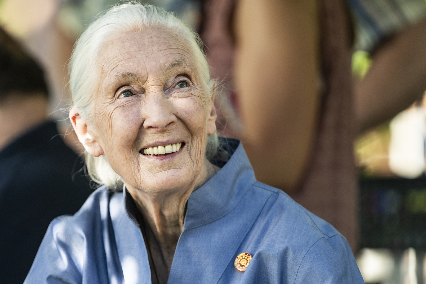 Jane Goodall in Montana on June 26, 2022