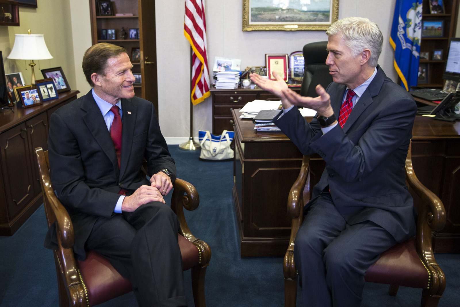 Gorsuch and Blumenthal