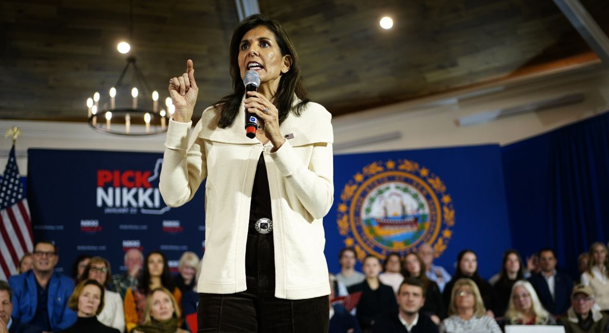 Nikki Haley at Rye NH town hall, 1-2-2024
