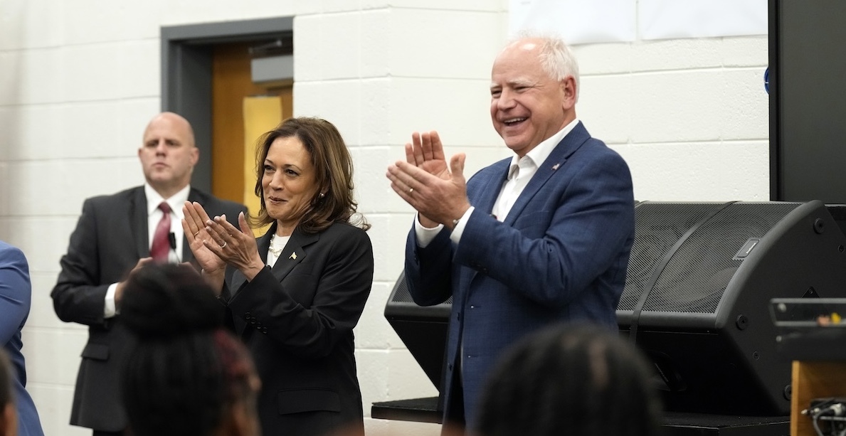 Kamala Harris and Tim Walz in Georgia, 8-28-2-24
