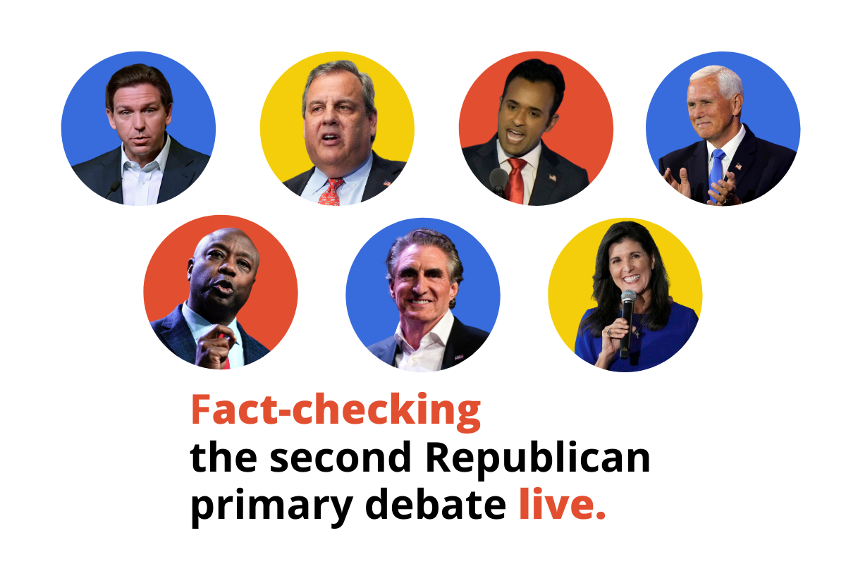 Second debate main headline art