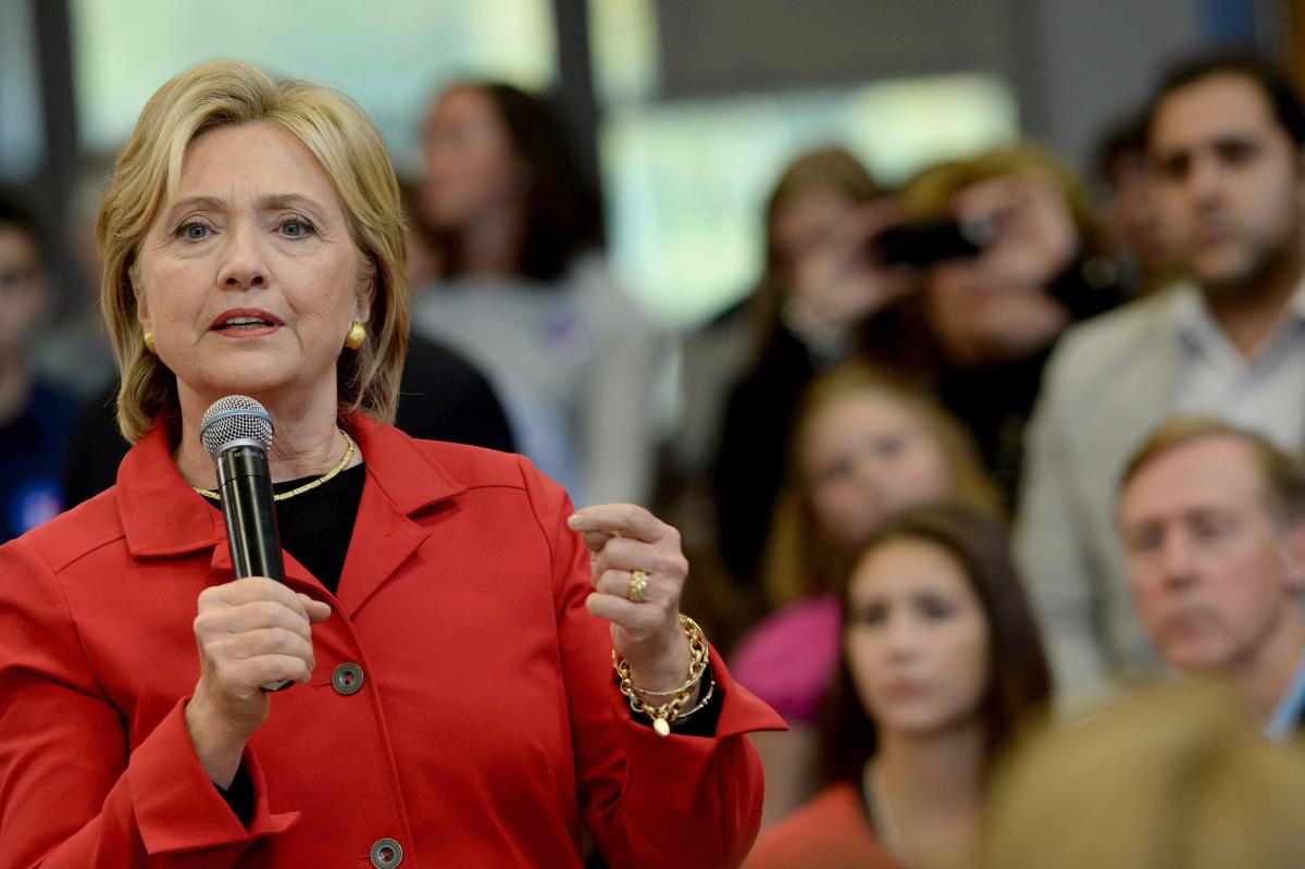 Hillary Clinton at Today show town hall
