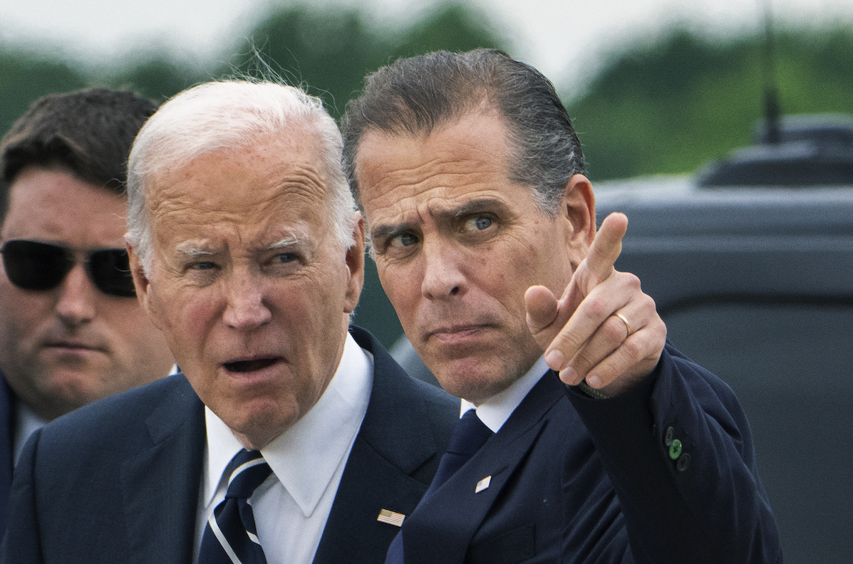 Joe and Hunter Biden, 6-11-2024