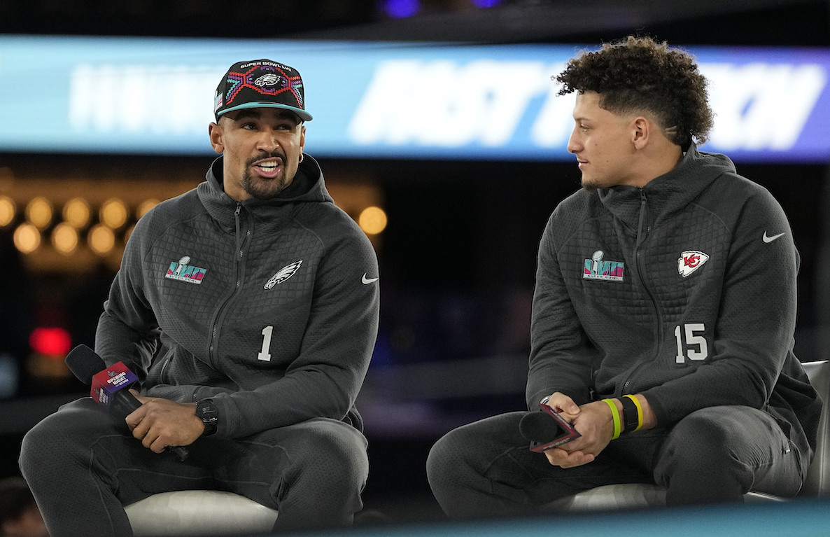 Hurts, Mahomes in Phoenix on Feb. 6, 2023