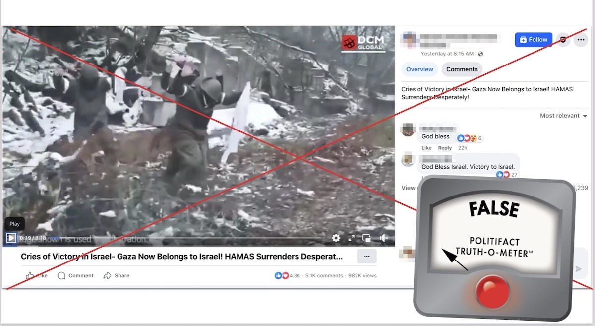 Israel claim screenshot 10-16-23