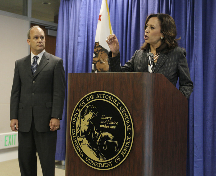 Kamala Harris as CA AG