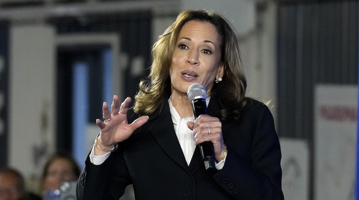 Vice President Kamala Harris at Philadelphia presidential debate watch party, 9-10-2024