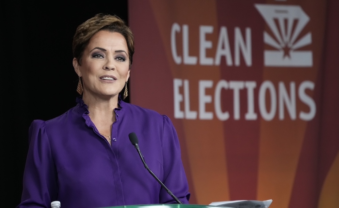 Kari Lake at Arizona Senate debate in Phoenix, 10-9-2024