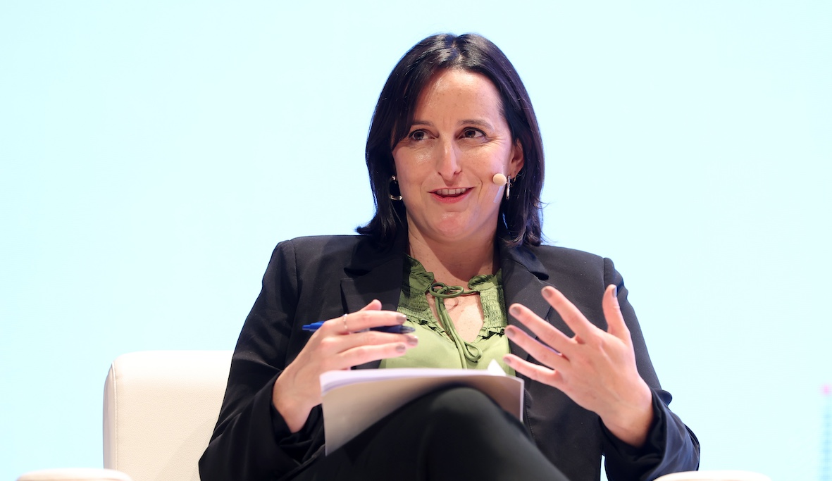 Katie Sanders at IFCN in Seoul, South Korea, 6-29-2023