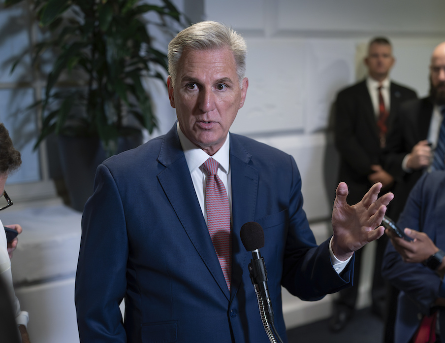 Kevin McCarthy at the Capitol, 9-14-2023