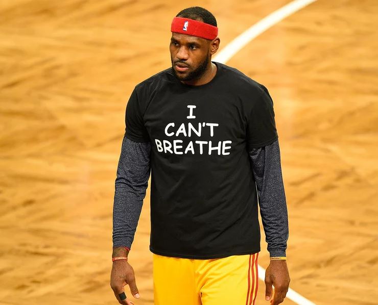 LeBron shirt unaltered photo