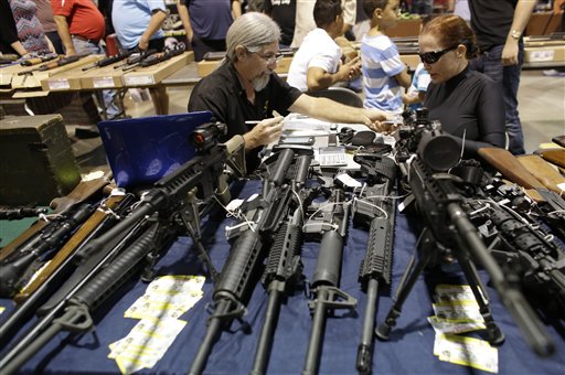 Miami gun show table 2016