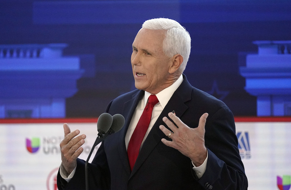 Mike Pence, GOP debate, 9-27-2023