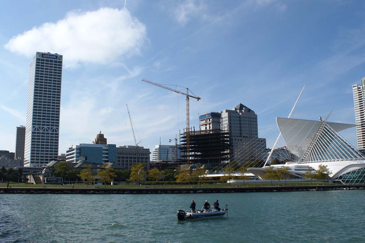 Milwaukee skyline, 11-14-2015
