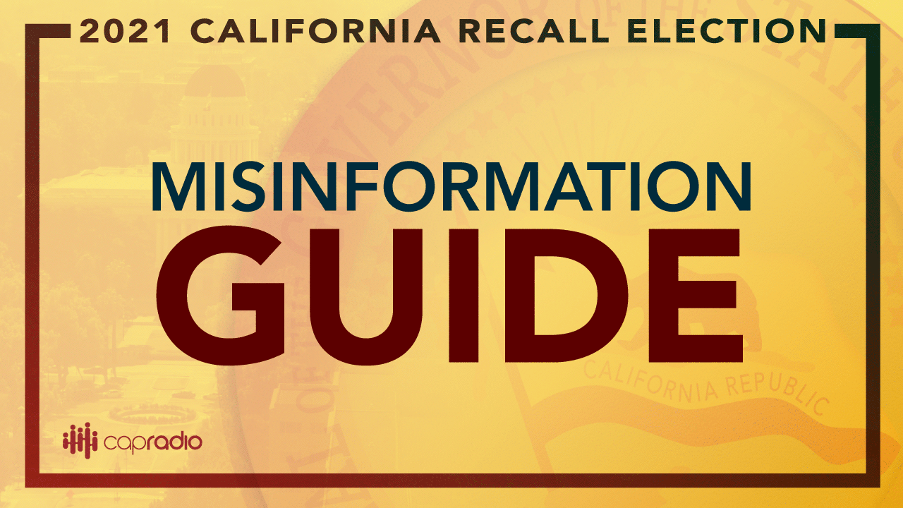 CA Recall Misinformation Guide