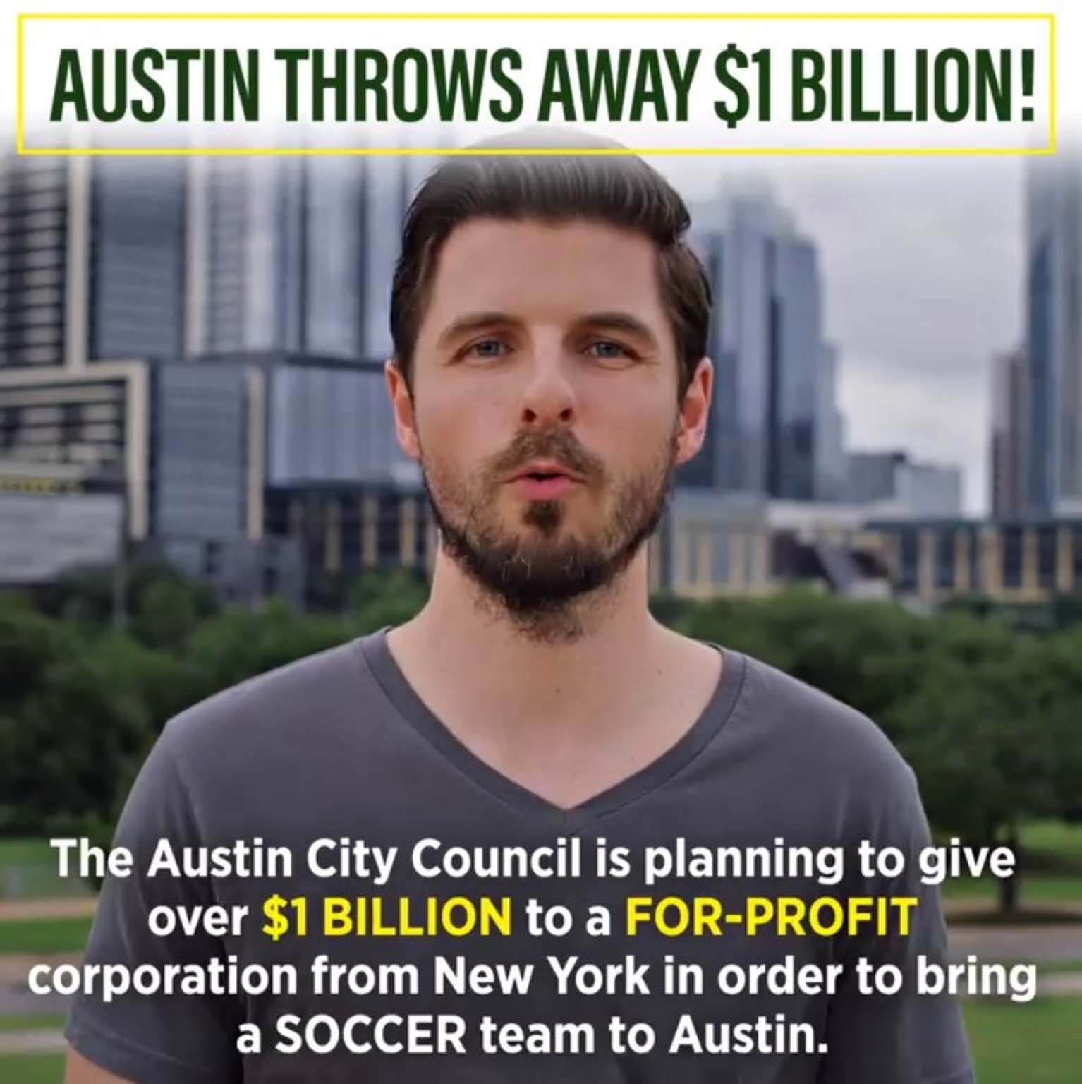 Is claim that Austin soccer plan is a $1 billion giveaway on target or worth a red card?