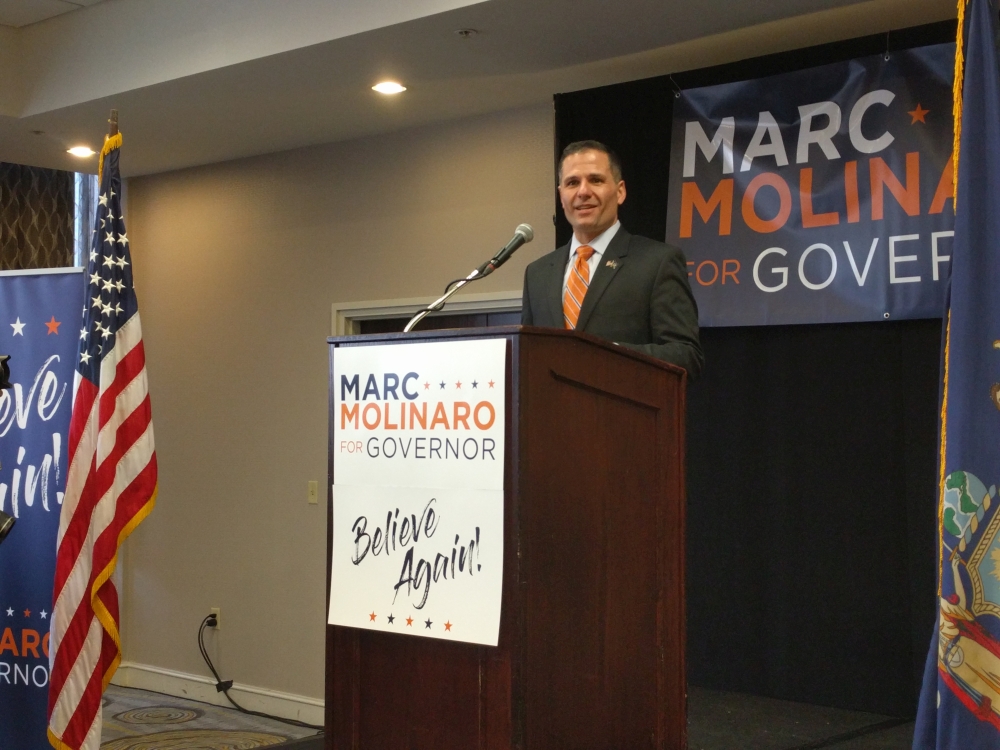 Molinaro Gov announcement photo