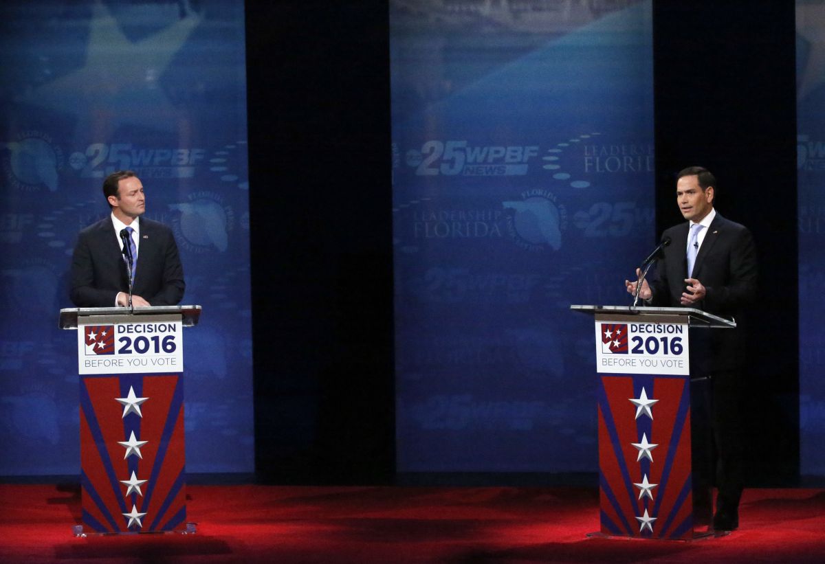 Rubio and Murphy debating