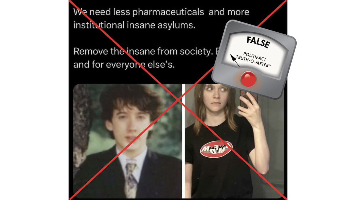 False rating, photo of Natalie Rupnow, 10-16-2024