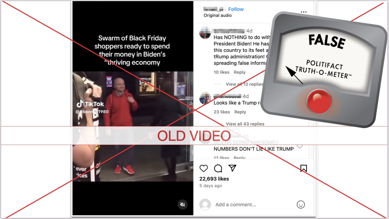 Biden Black Friday screenshot