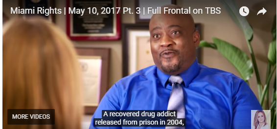 Desmond Meade better screengrab Sam Bee