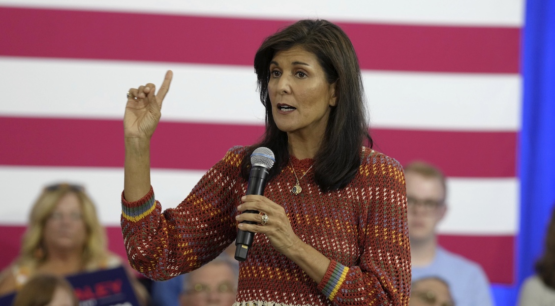 Nikki Haley in Iowa, 9-30-2023