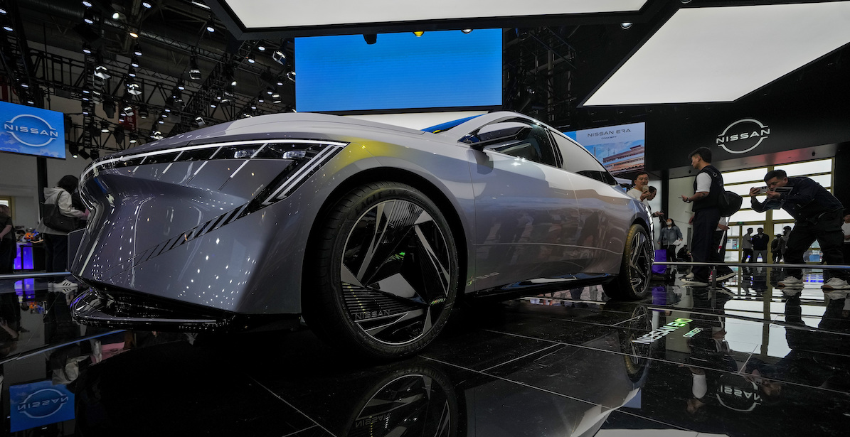 Nissan China auto show in Beijing, 4-28-24