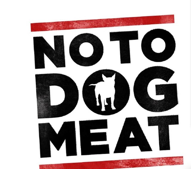 Say no to dog meat
