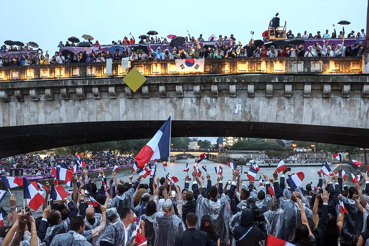 Paris Olympics opening ceremony, 7-26-2024
