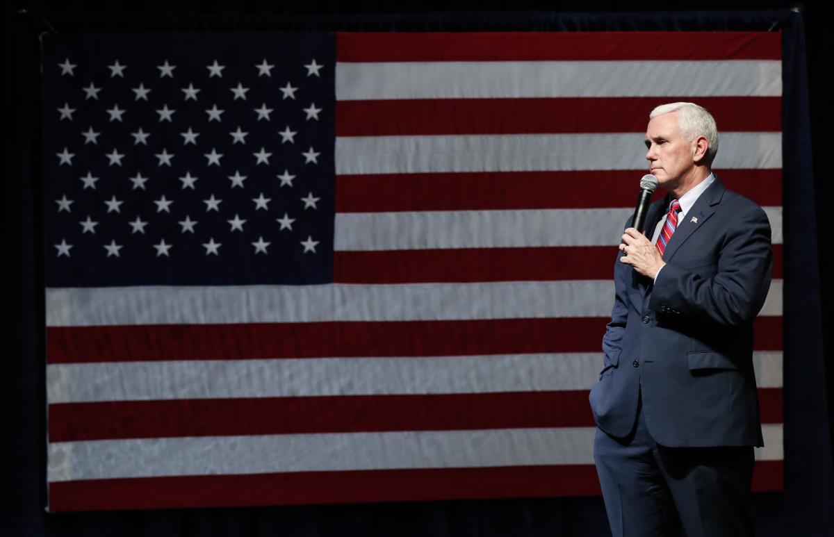 Pence in Iowa ap