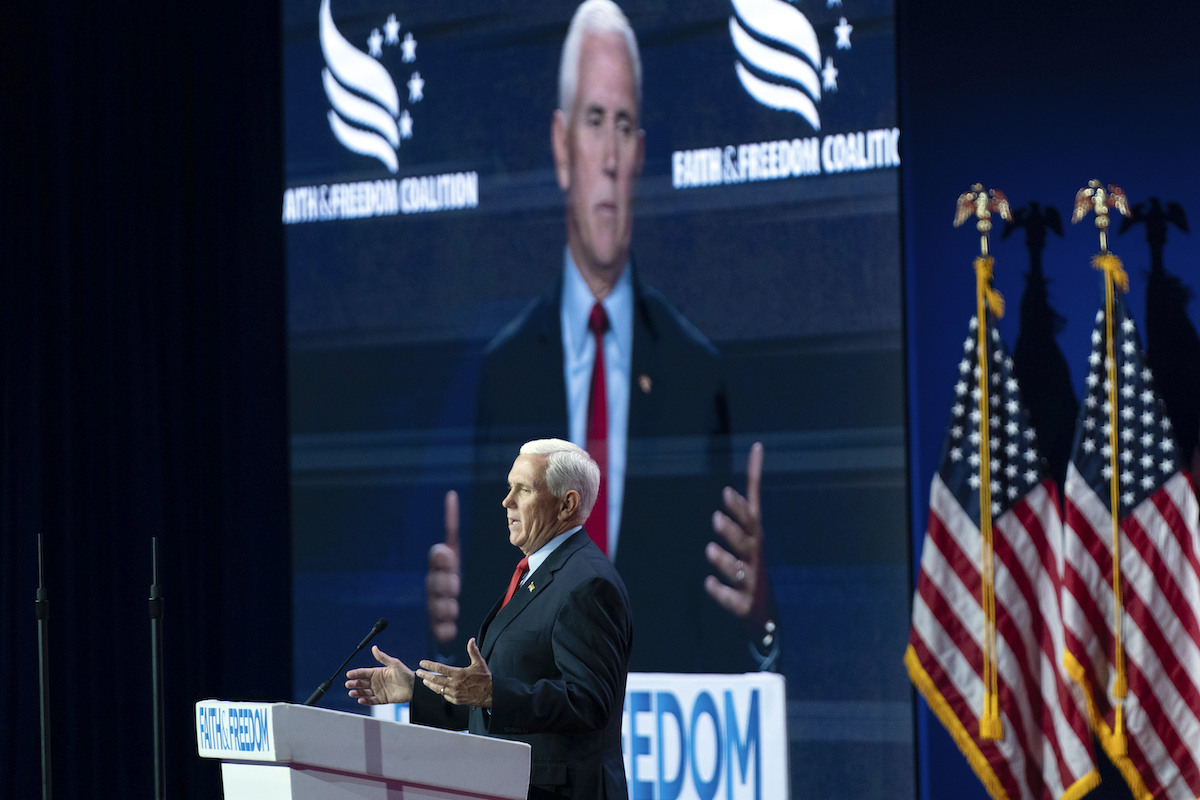 pence faith and freedom conference