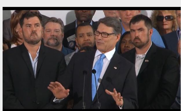 Rick Perry announcing June 4 2015