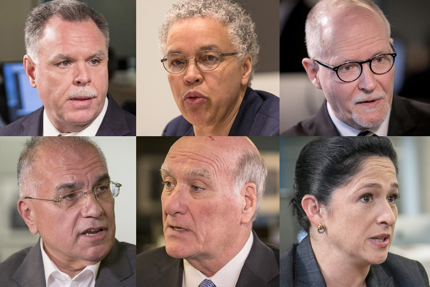 Chicago mayor's race—round one candidates