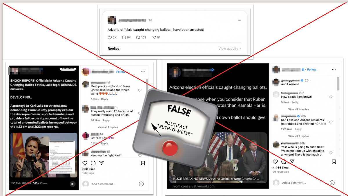 Pima County Arizona ballots screenshotm 11-12-2024