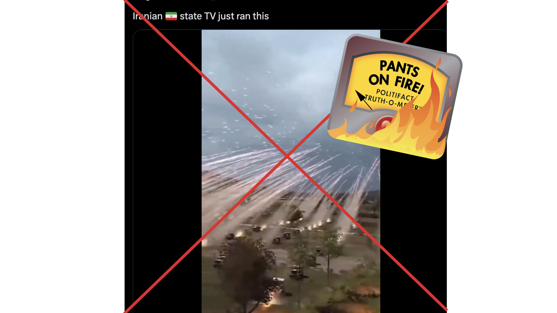 POF claim Iran missiles, 10/01/24