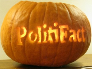 PolitiFact Pumpkin by Adair October 2014