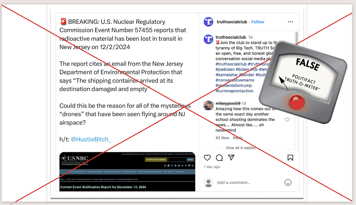 Drone search radioactive material screenshot