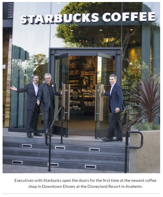 real starbucks trump