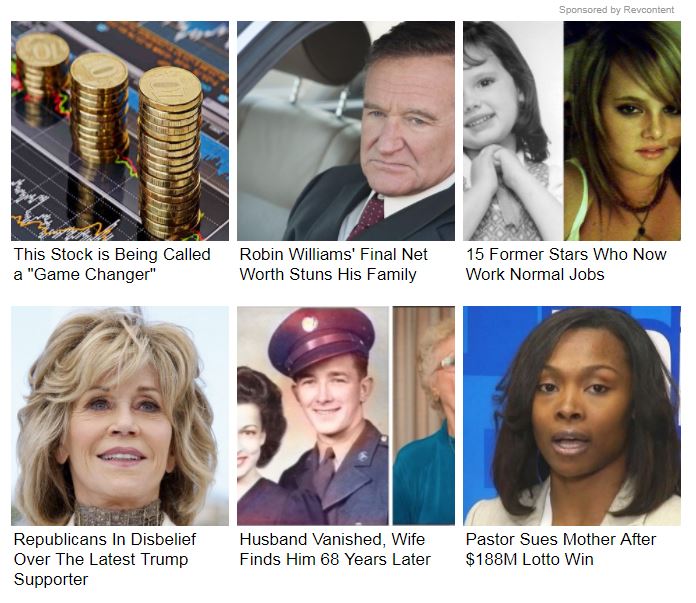 Revcontent image ad story