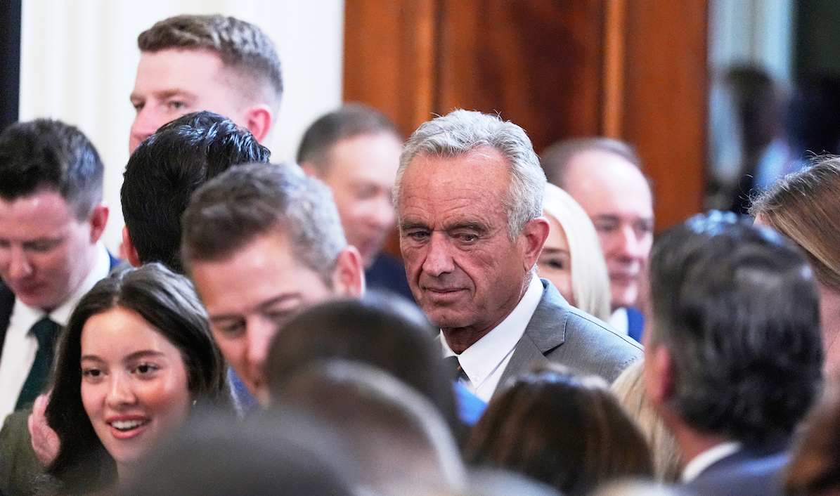 Robert Kennedy at White House, 03-12-25