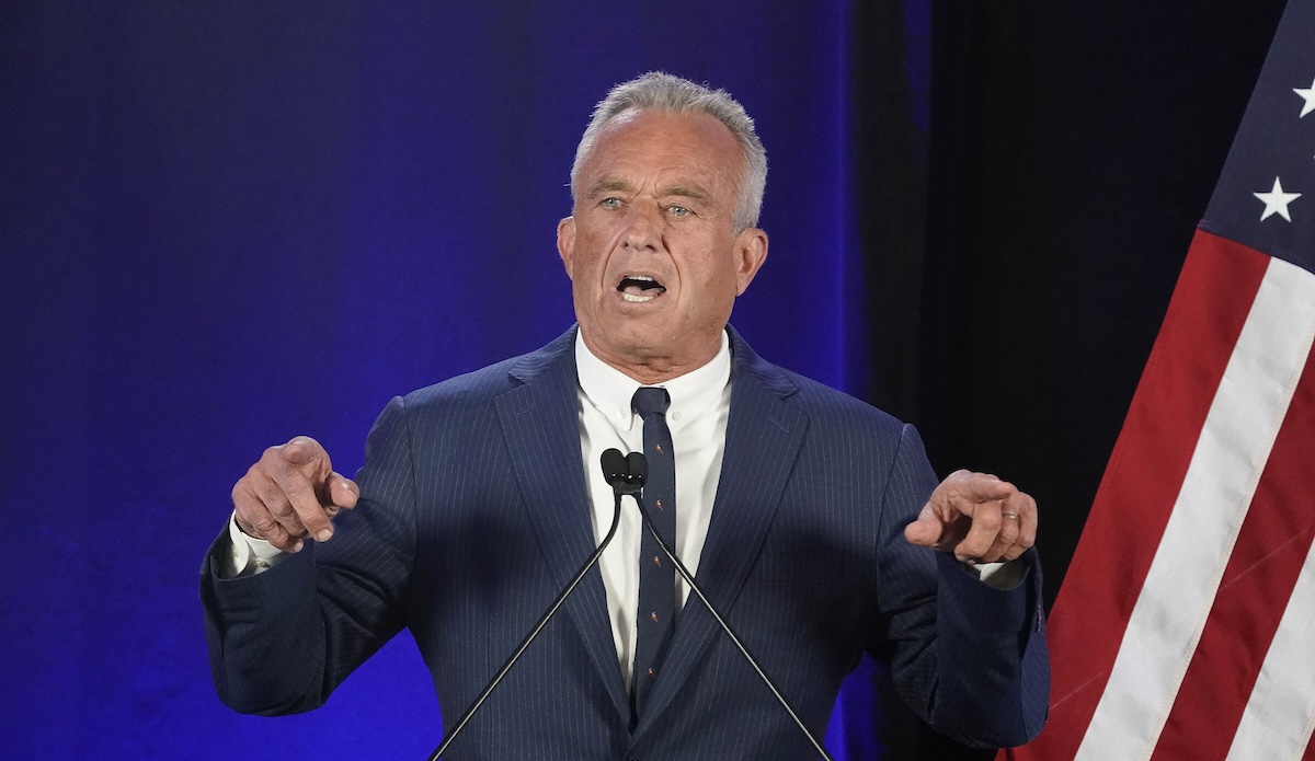 Robert F. Kennedy news conference to suspend presidential run in Phoenix, 8-23-2024