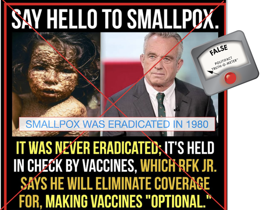 RFK Jr. smallpox vaccine graphic