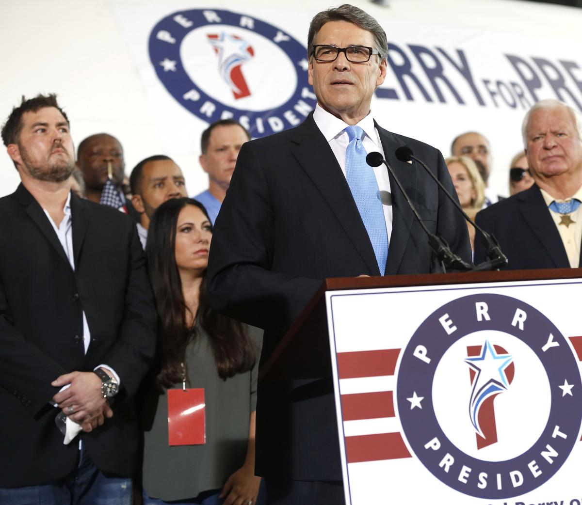 Rick Perry announces 2015