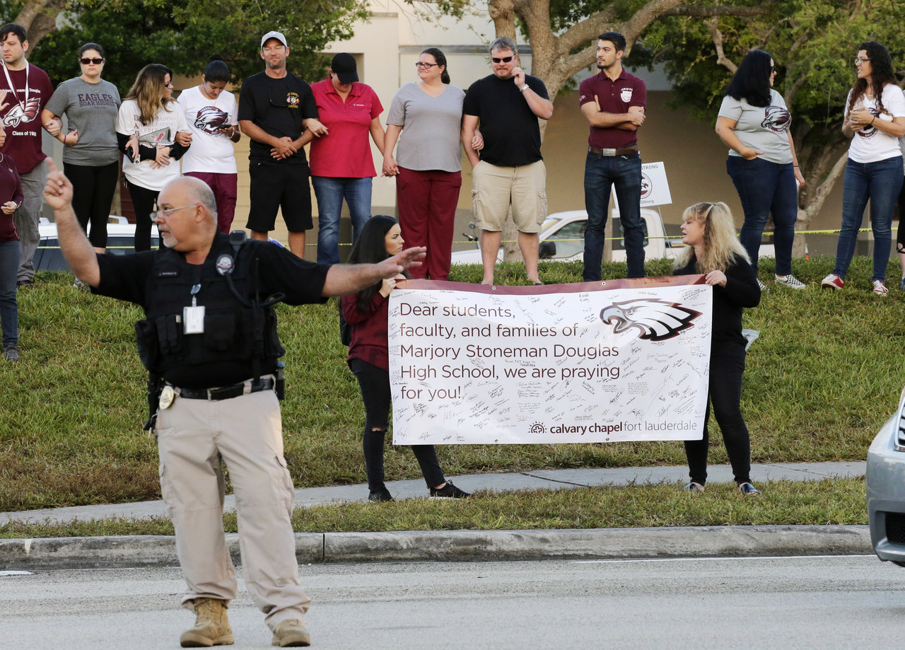 Stoneman Douglas students return to school