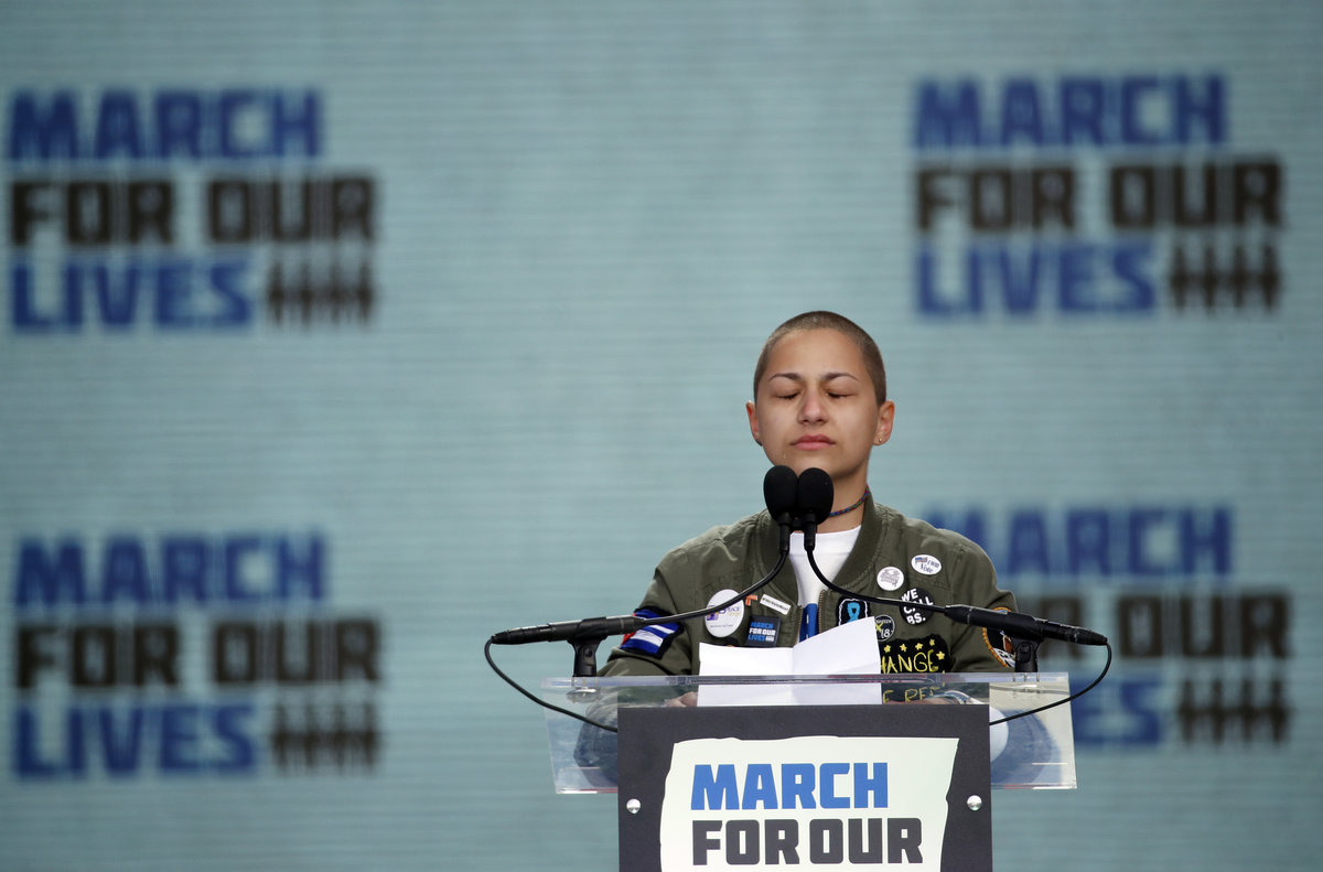 Emma G. at March For Our Lives March 24