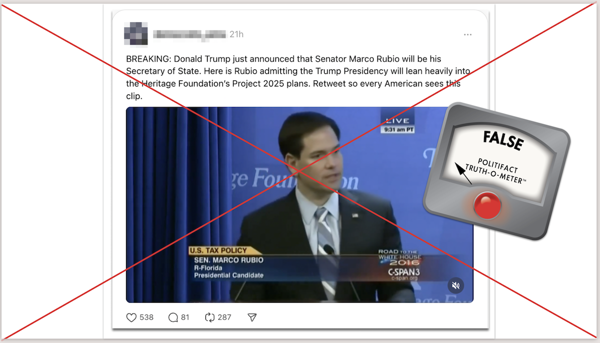 Rubio project 2025 screenshot