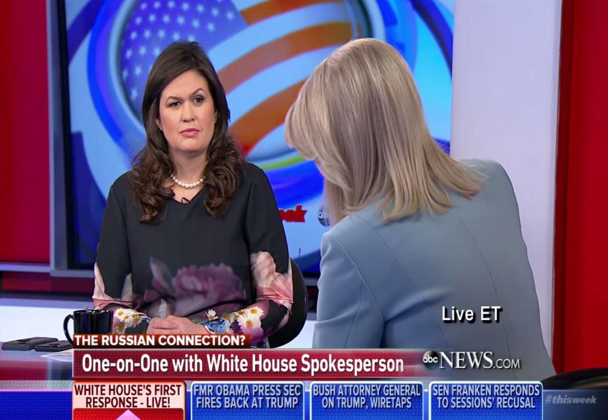 Sarah Huckabee Sanders on This Week